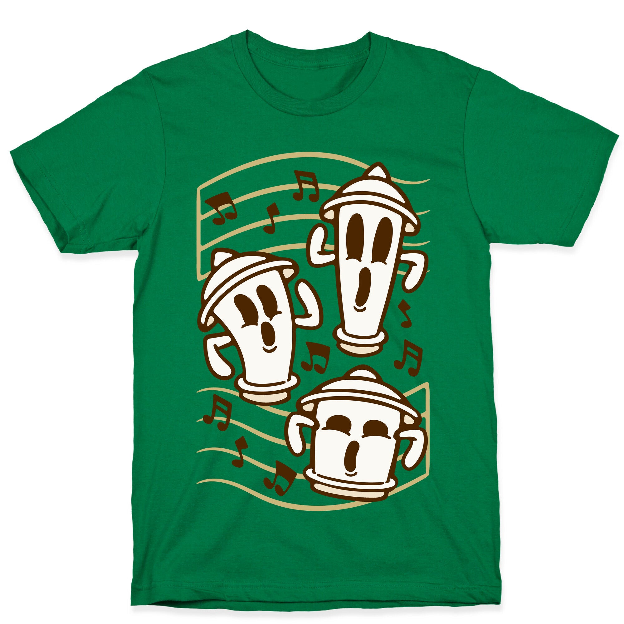 Singing Cartoon Clay Figures Parody T-Shirt